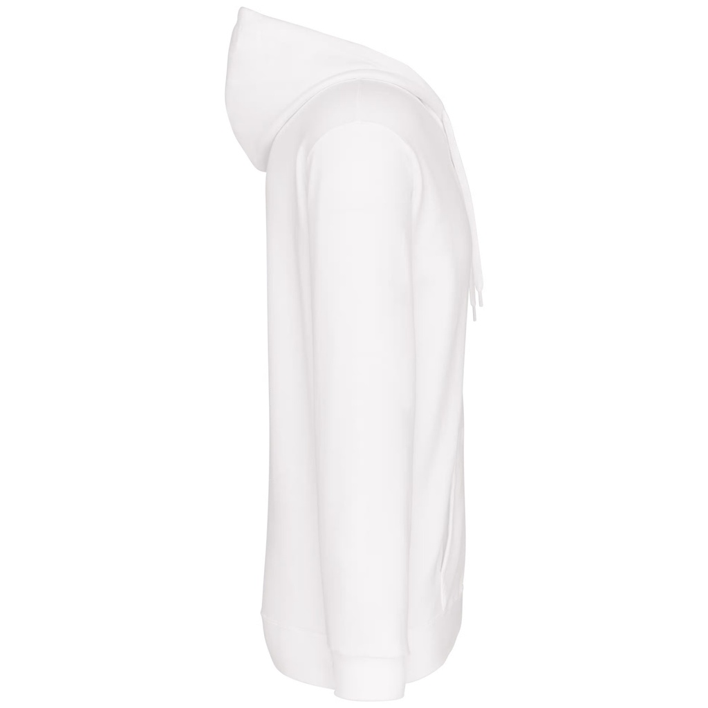 Sweat-shirt zippé capuche unisexe
