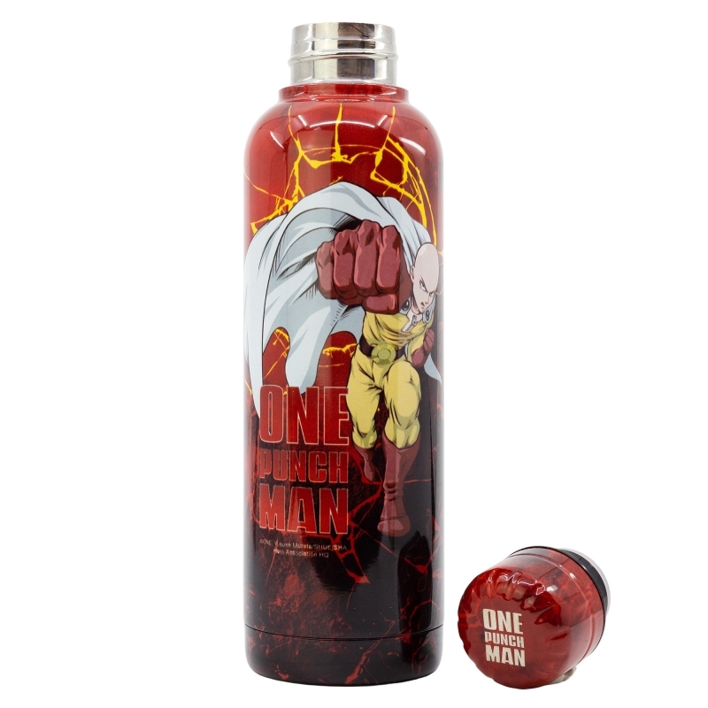 ONE PUNCH MAN - Bouteille en Acier Inoxydable Isotherme - 515ml