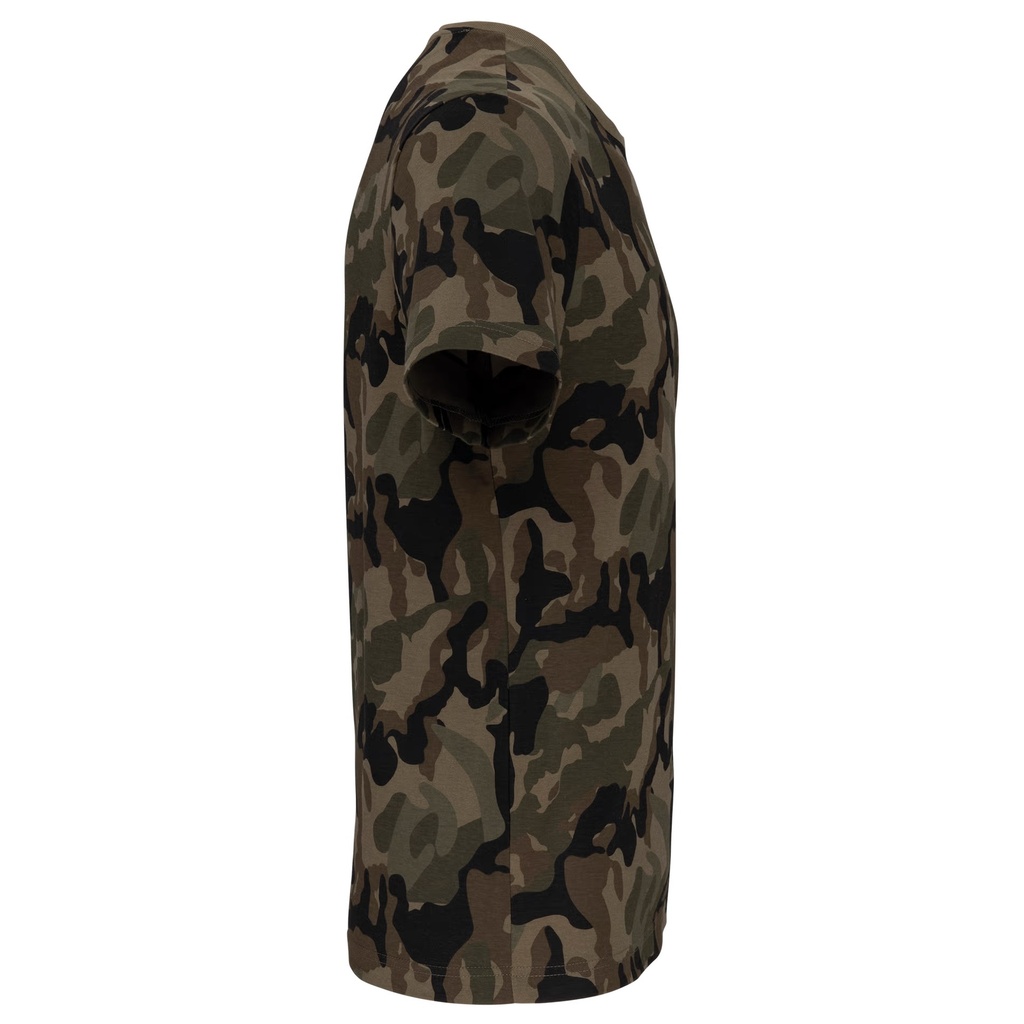 T-Shirt Kariban Camo manches courtes homme