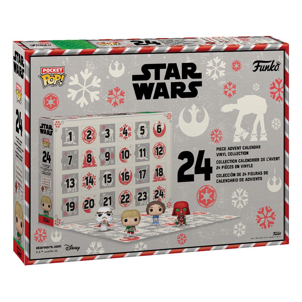 Star Wars Pocket POP! calendrier de l´avent Star Wars Holiday