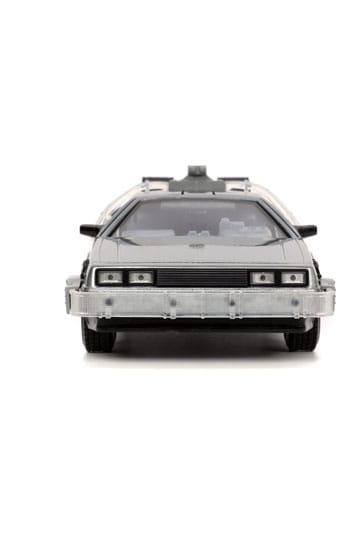 Back to the Future DeLorean Time Machine with Light 1:24 Die-Cast