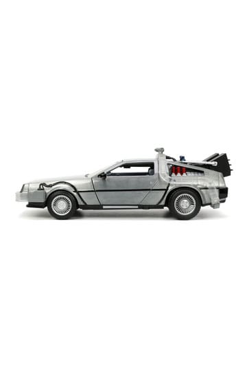 Back to the Future DeLorean Time Machine with Light 1:24 Die-Cast