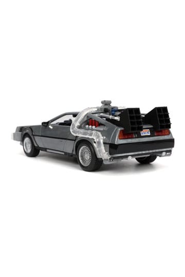 Back to the Future DeLorean Time Machine with Light 1:24 Die-Cast