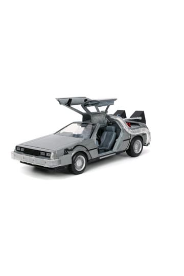 Back to the Future DeLorean Time Machine with Light 1:24 Die-Cast