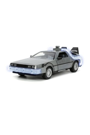 Back to the Future DeLorean Time Machine with Light 1:24 Die-Cast