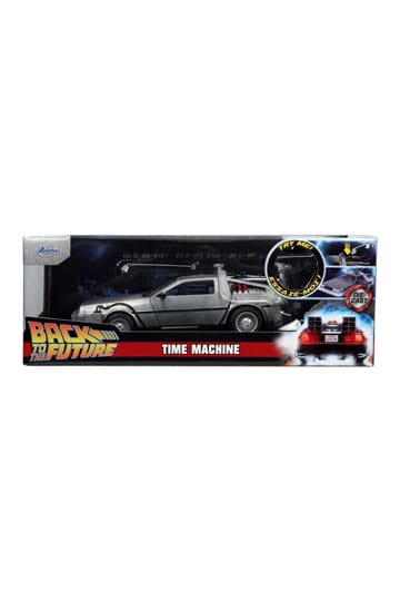 Back to the Future DeLorean Time Machine with Light 1:24 Die-Cast