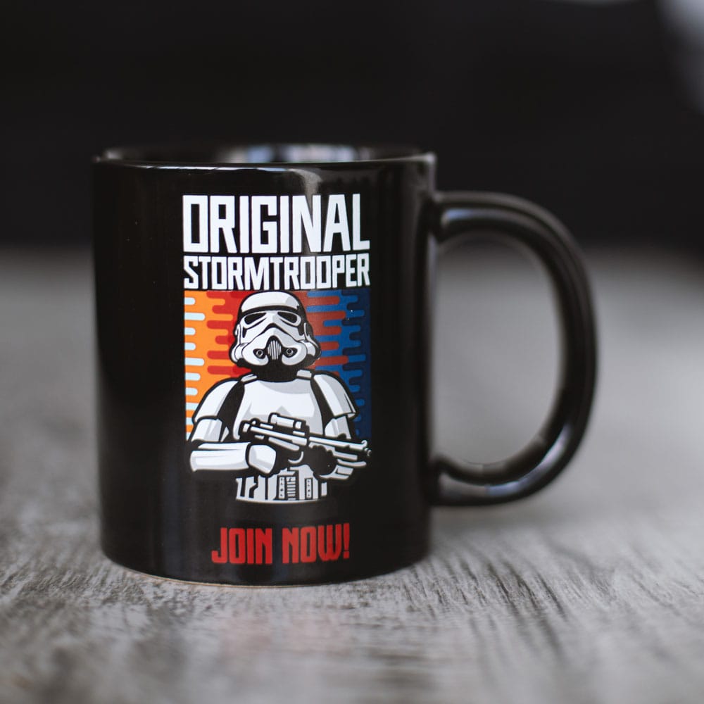 Original Stormtrooper mug Join Now Black