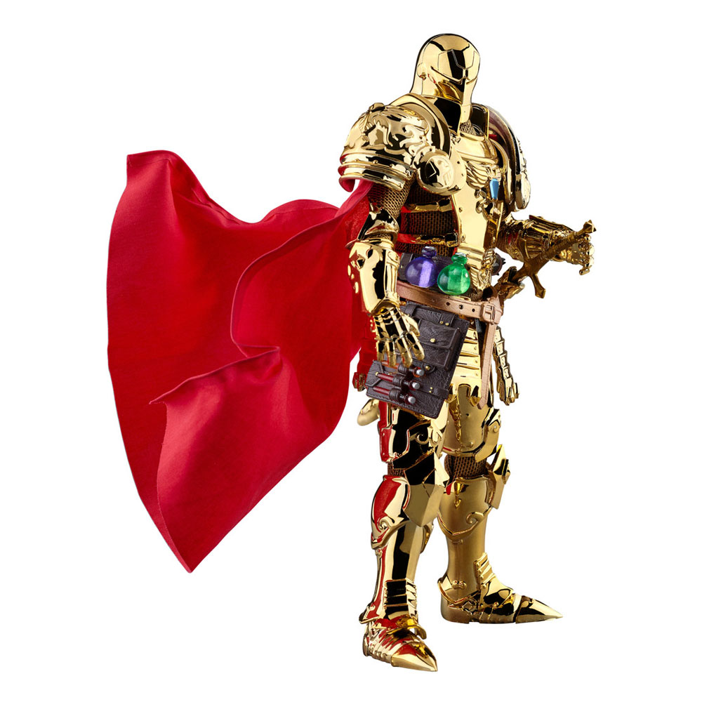 Marvel figurine Dynamic Action Heroes 1/9 Medieval Knight Iron Man Gold Version 20 cm
