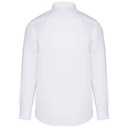 Chemise popeline polycoton entretien facile homme