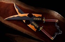 Demon Slayer : Kimetsu no Yaiba Répliques Proplica Plastique épées Nichirin (Tengen Uzui) 110 cm