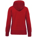 Sweat-shirt vintage zippé à capuche femme