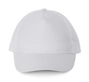 Casquette polyester - 5 panneaux