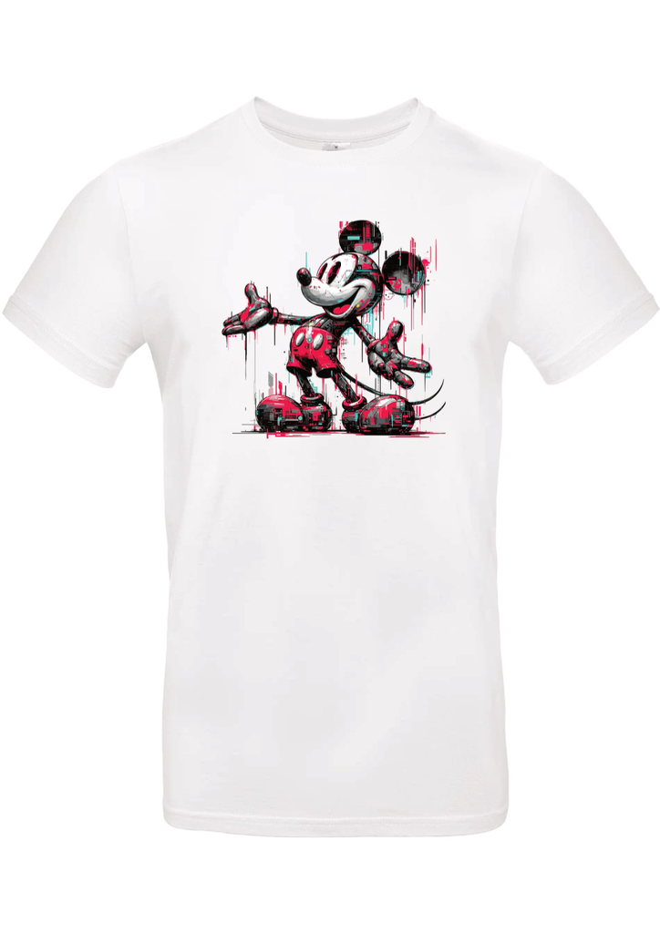 T-Shirt B&C E190 - A08 - Mickey futuriste