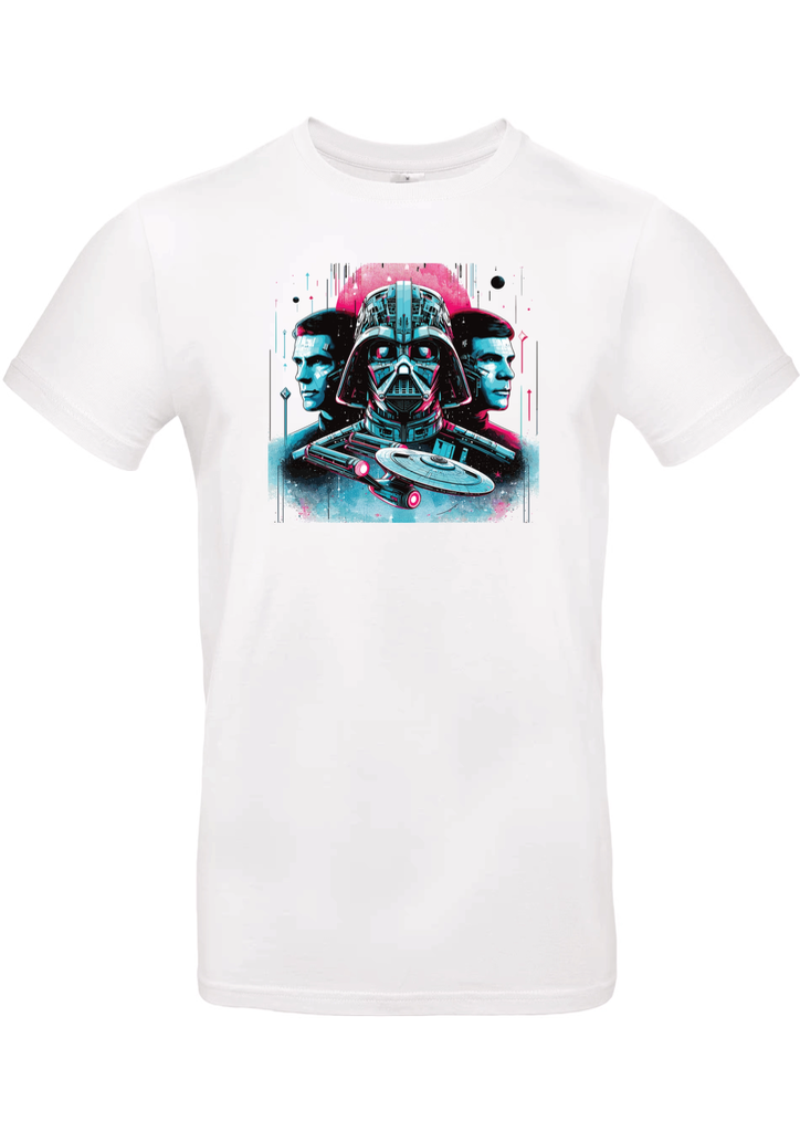 T-Shirt B&C E190 - A12 - Vador VS Star Trek