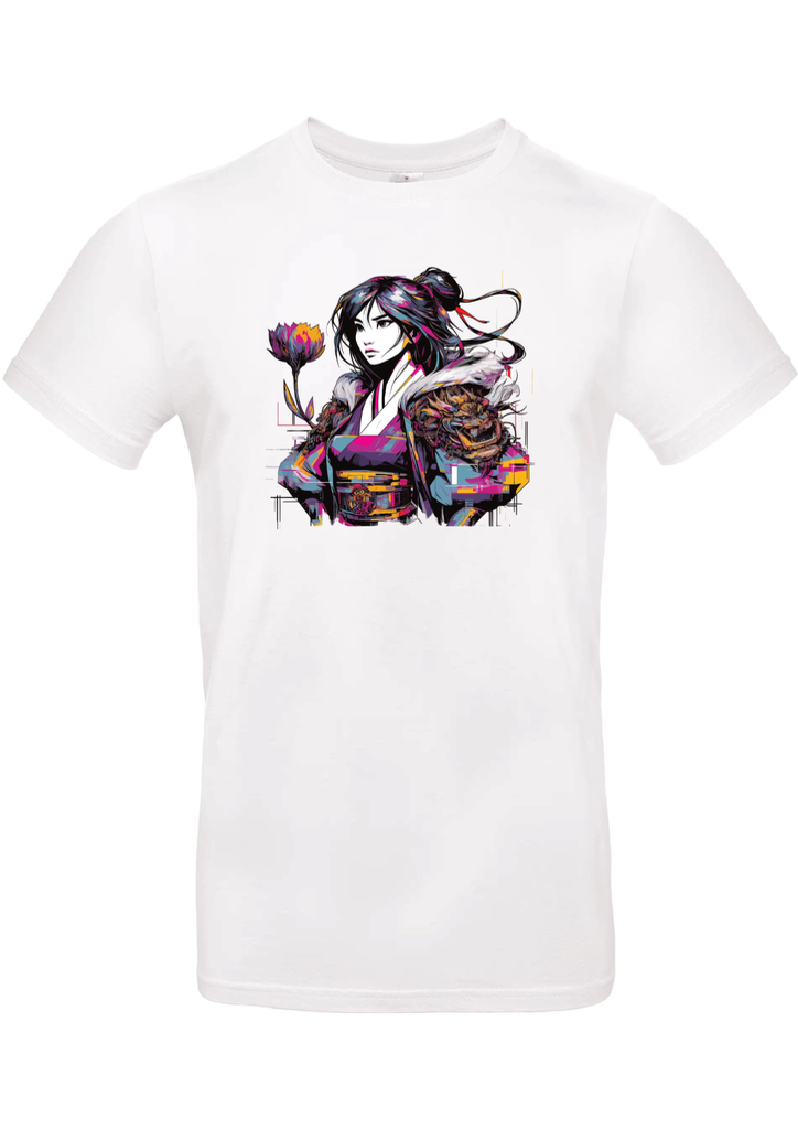 T-Shirt B&C E190 - A14 - Mulan dragon