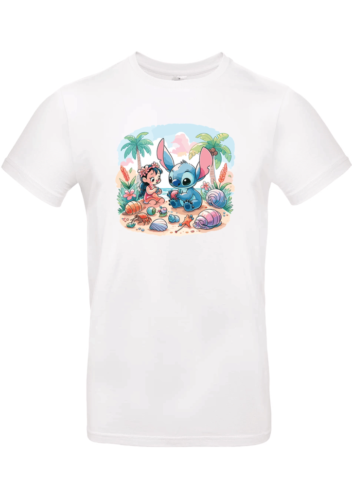 T-Shirt B&C E190 - A21 - Lilo & Stitch