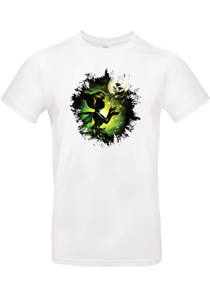 T-Shirt B&C E190 - A22 - Fée clochette jaune/noir