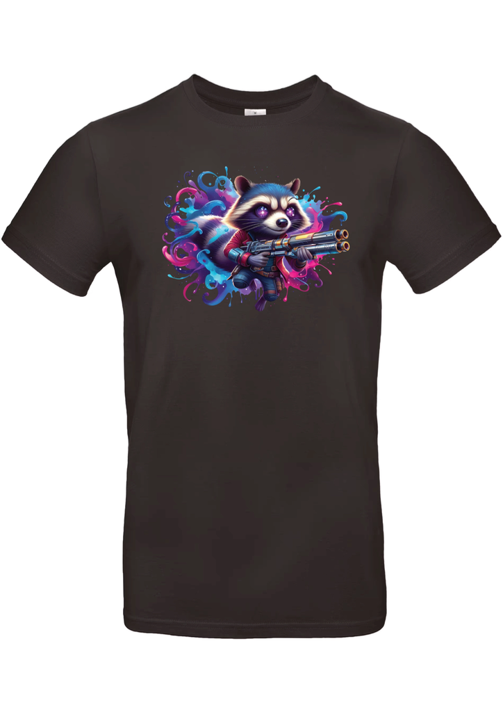 T-Shirt B&C E190 - B12 - Rocket avec fusil