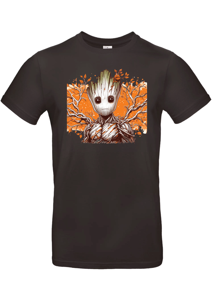T-Shirt B&C E190 - B22 - Groot avec arbre