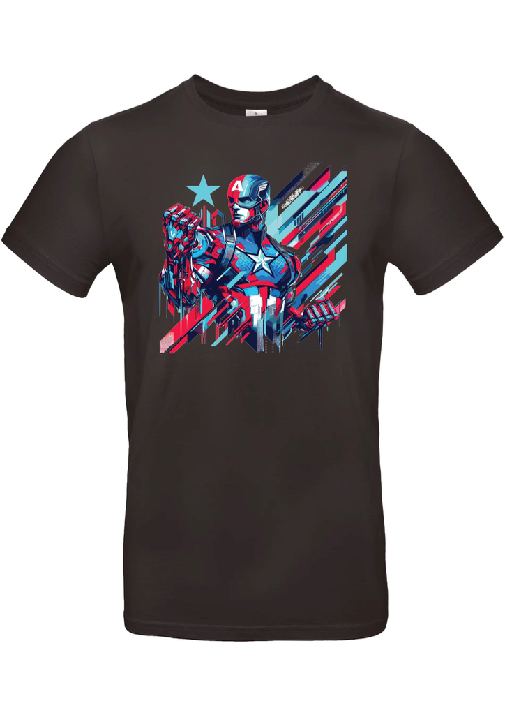 T-Shirt B&C E190 - B23 - Captain America