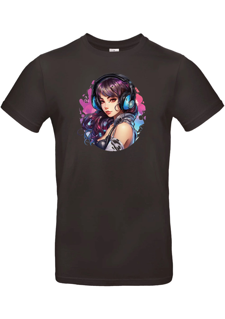 T-Shirt B&C E190 - D07 - Gameuse Brune