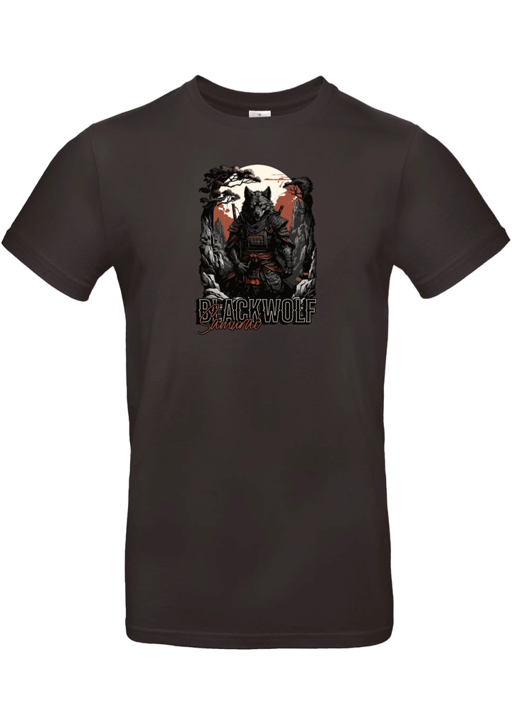 T-Shirt B&C E190 - E24 - Loup samurai