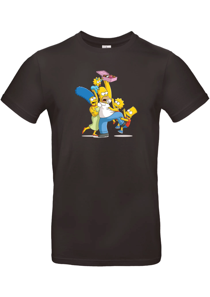 T-Shirt B&C E190 - F15 - Simpson donuts
