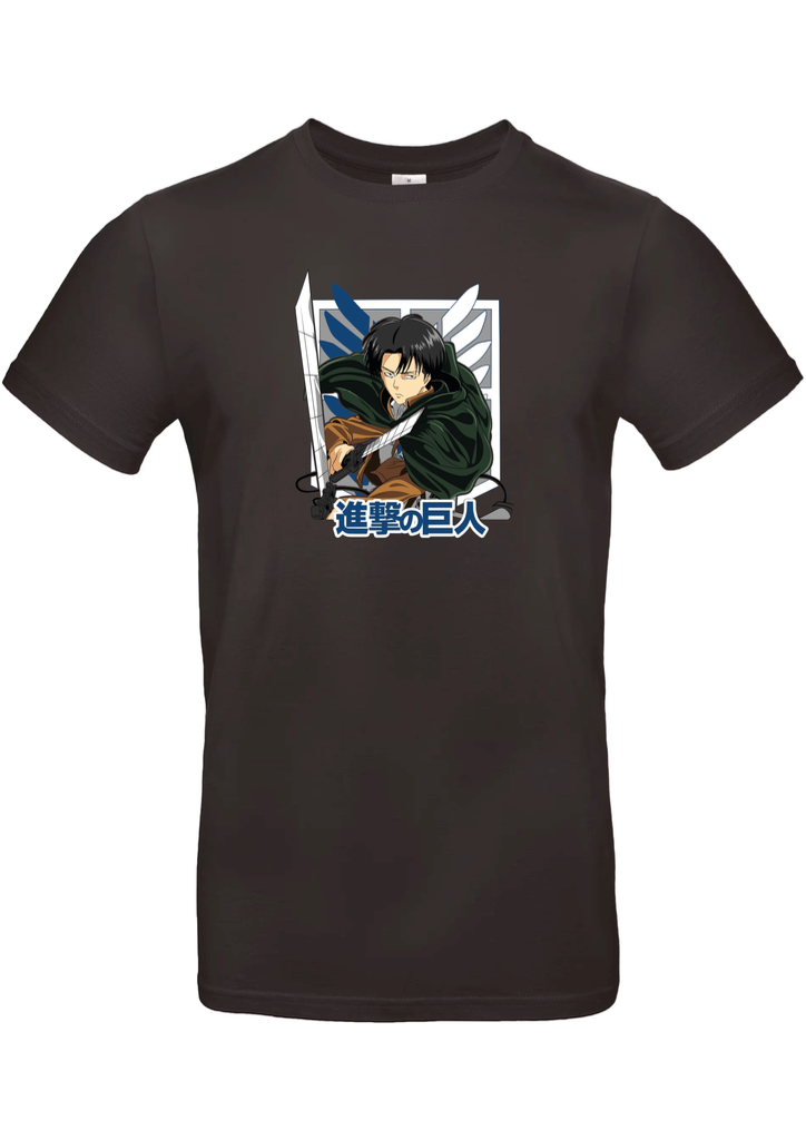 T-Shirt B&C E190 - H06 - Attaque des Titans Garçon