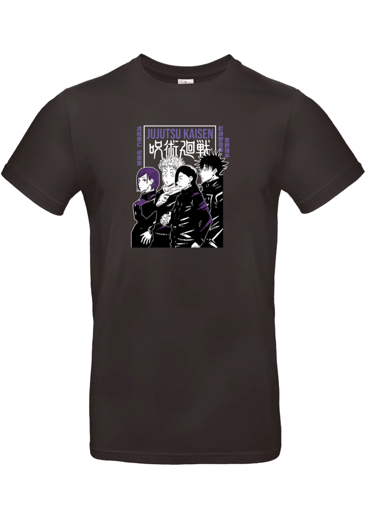 T-Shirt B&C E190 - J00 - Jujutsu Kaisen - Groupe
