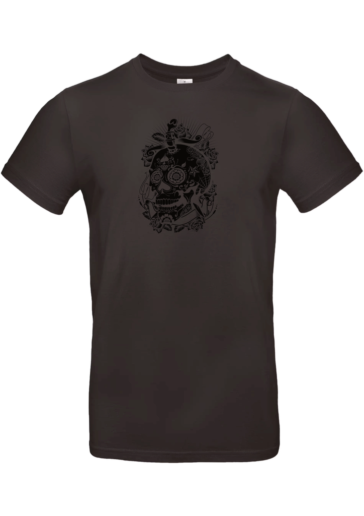 T-Shirt B&C E190 - J15 - Tête de mort Noir