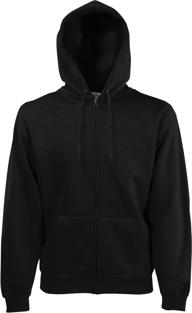 Fruit of the loom Sweat-shirt homme zippé capuche Classic