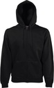 Fruit of the loom Sweat-shirt homme zippé capuche Classic