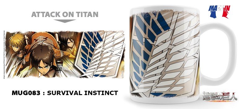 Attack on Titan - Mug 325ml - Survival Instinct