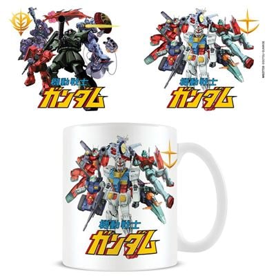 Gundam - Mech Mash Up - Mug 315ml