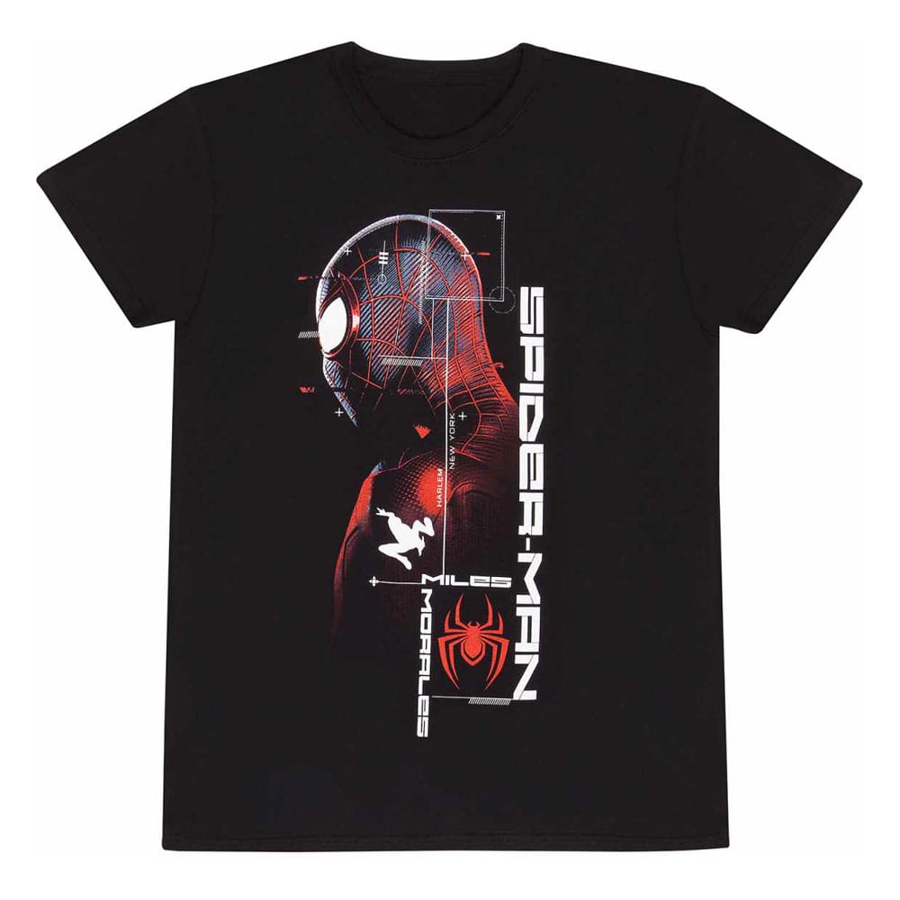 Marvel T-Shirt Spider-Man Miles Morales Video Game - Suit Specs