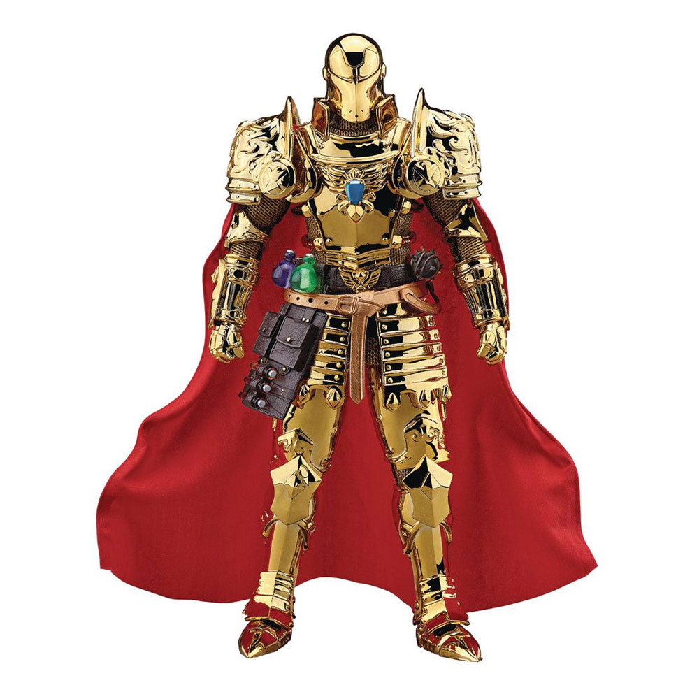 Marvel figurine Dynamic Action Heroes 1/9 Medieval Knight Iron Man Gold Version 20 cm