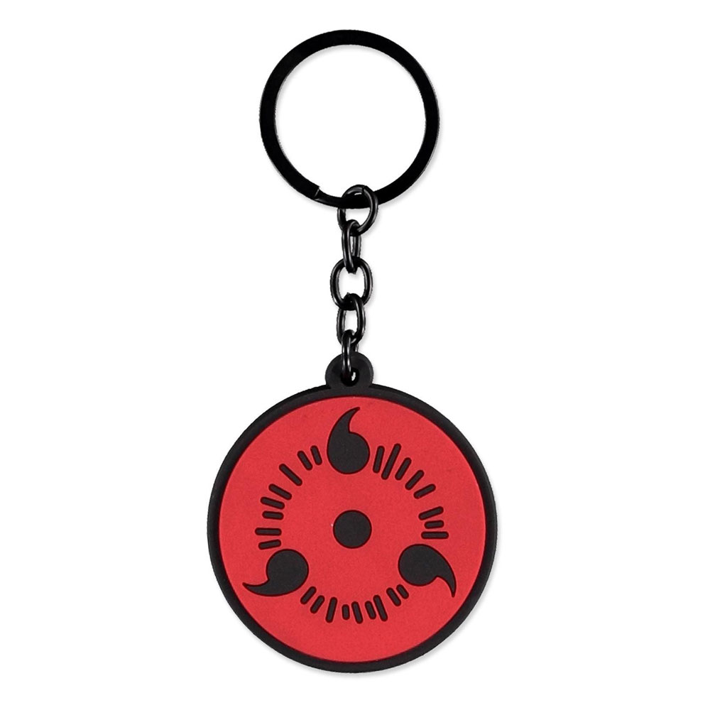 Naruto Shippuden porte-clés caoutchouc Sharingan