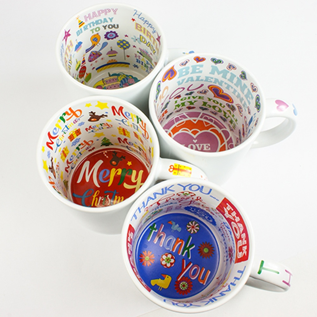 Kit de démarrage Tasse à thème en céramique 11oz