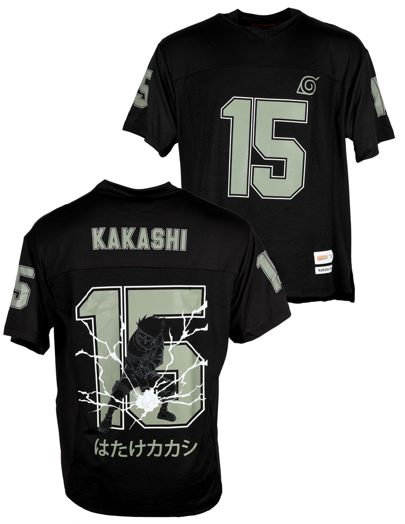 NARUTO - Kakashi - T-Shirt Sports US Replica unisex