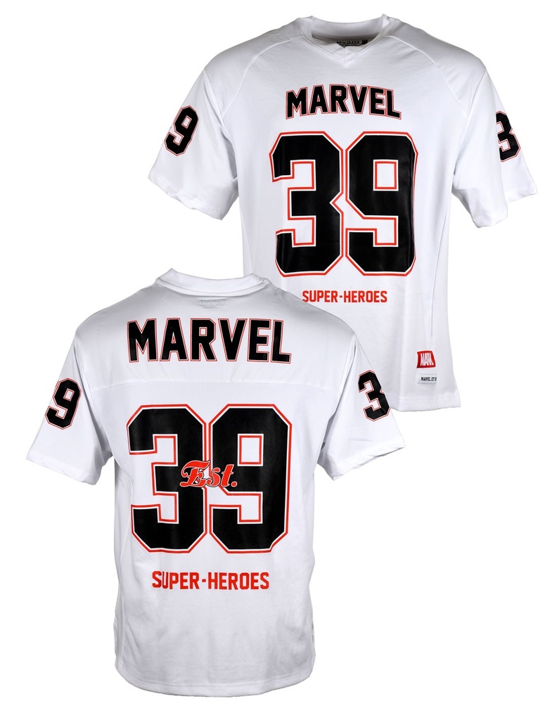 MARVEL - Super Heroes - T-Shirt Sports US Replica unisex