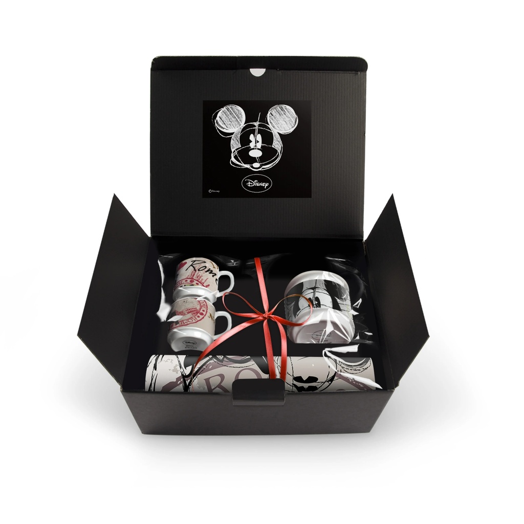 DISNEY - 2 mugs empilables 1 sucrier 1 set de table MICKEY ROMA