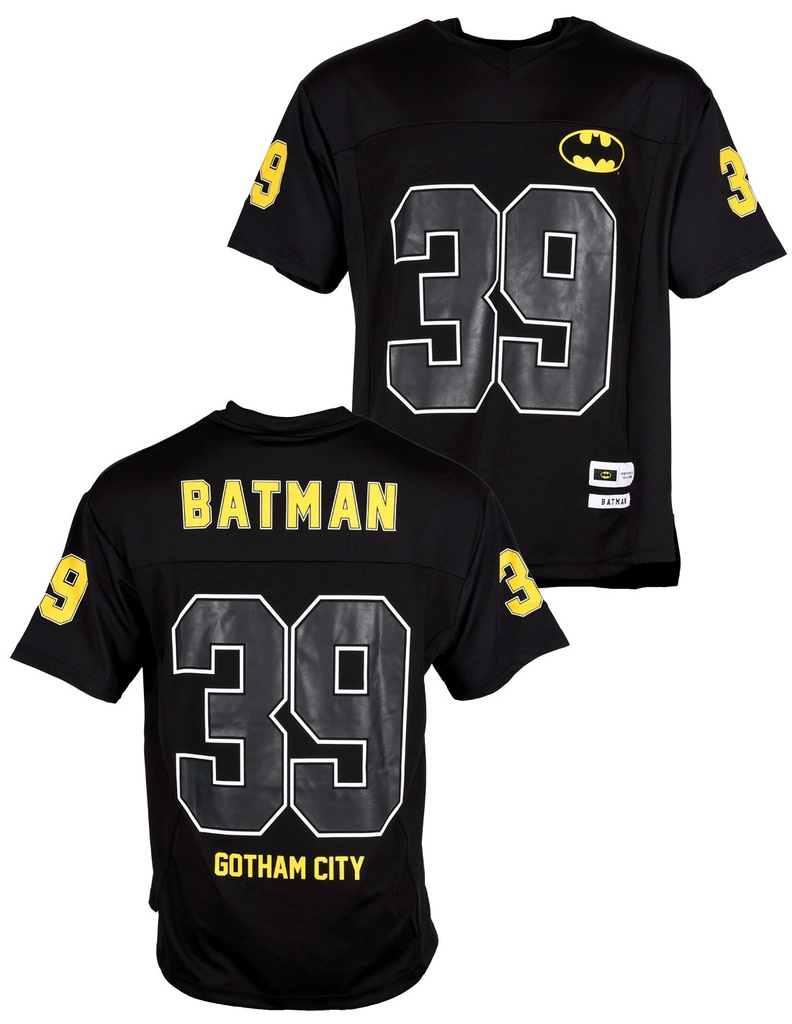 DC COMICS - Batman Gotham City - T-Shirt Sports US Replica unisex