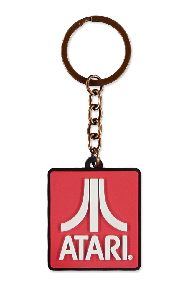 Atari - Porte-clés en caoutchouc