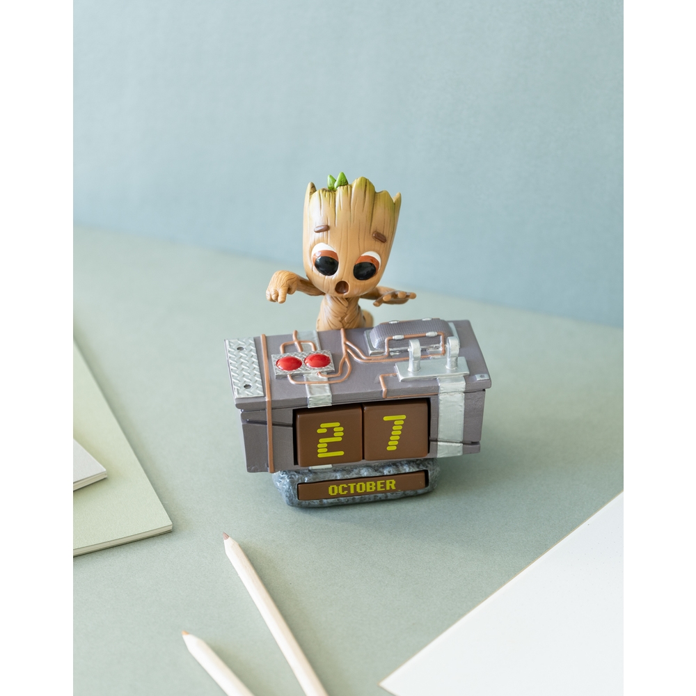 Groot - Calendrier perpétuel 3D en résine