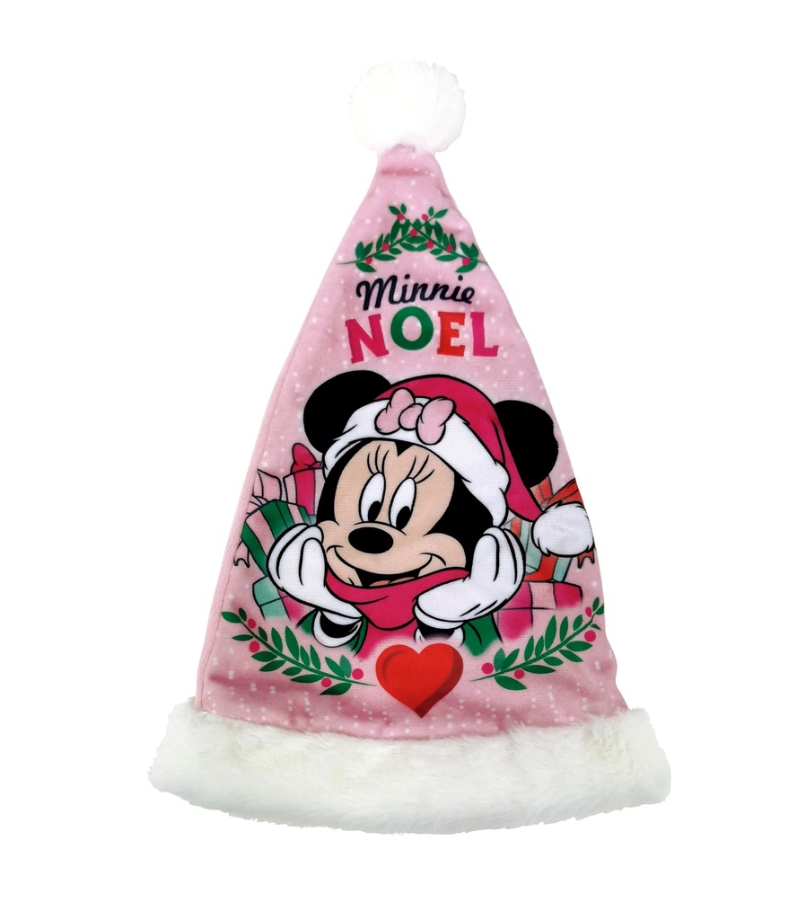 Minnie - Bonnet de Noël - 37 cm