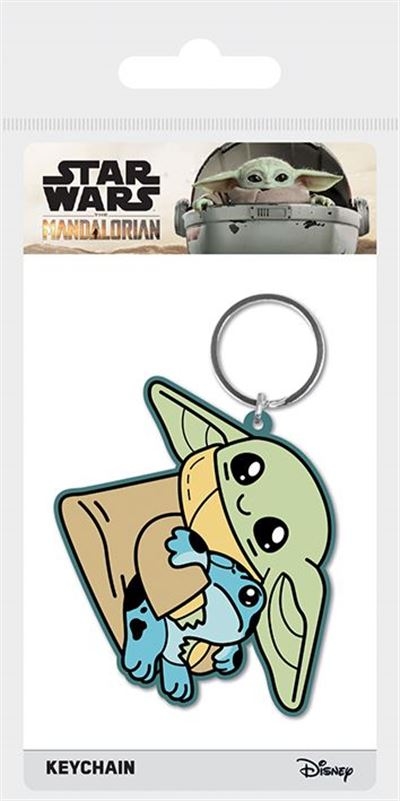 The Mandalorian - Grougu's little friend - Porte-clés caoutchouc