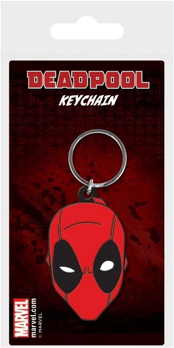 Deadpool - Porte-clés caoutchouc - Face