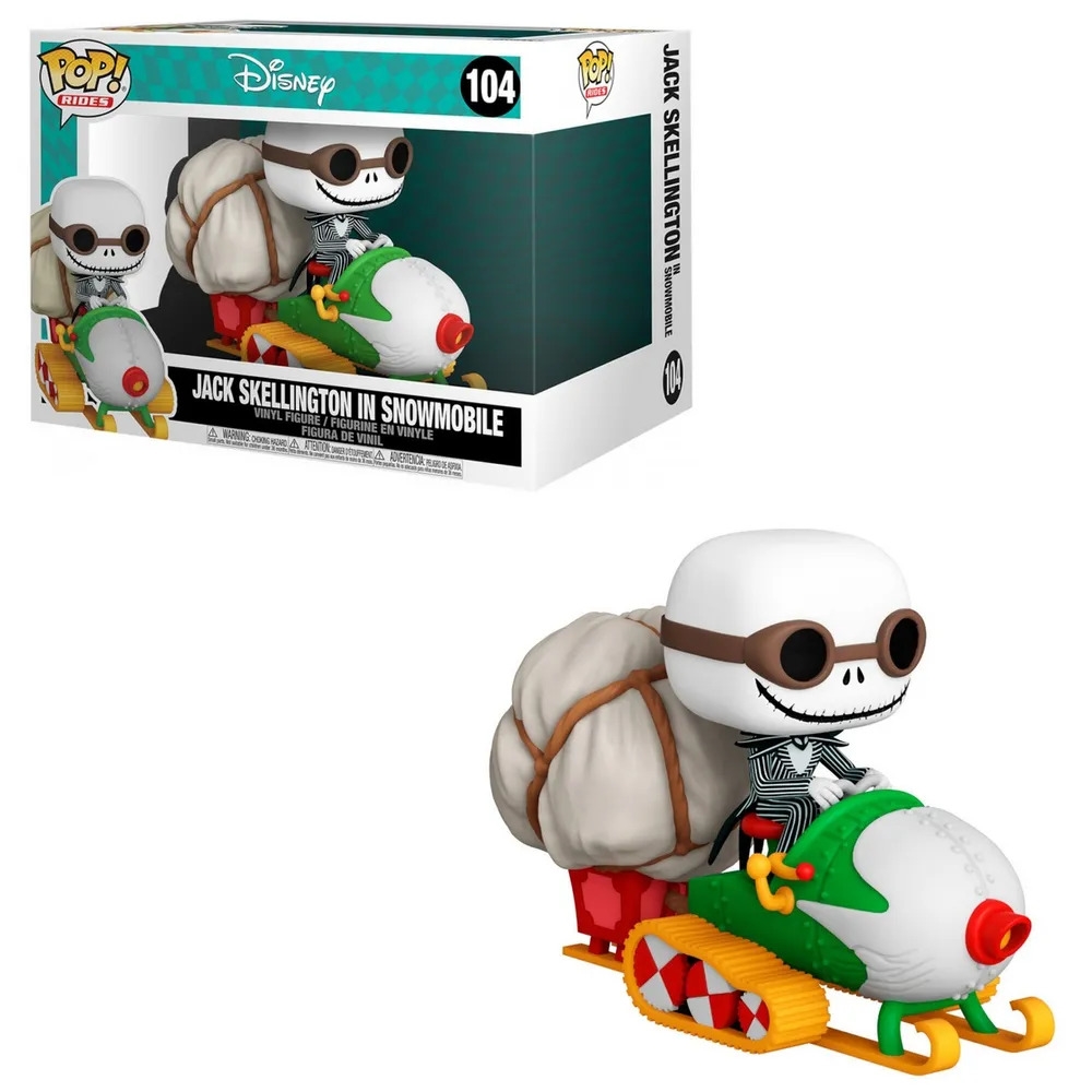 DISNEY - Pop Ride Super DLX N° 104 - Jack with Goggles and Snowmob