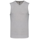 Pull col V sans manches