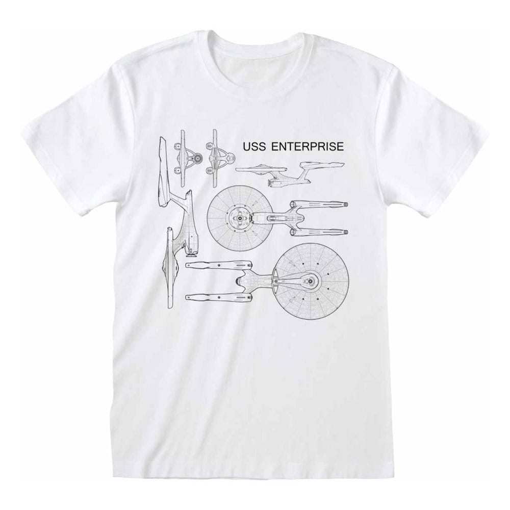 Star Trek T-Shirt Enterprise Specs